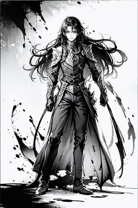 03026-2628195885-mo,masterpiece, best quality,1boy,standing, long hair,cold face, full body, (front),monochrome, greyscale,ink splash.png